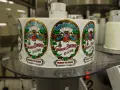Étiquette de crème de cassis Gabriel Boudier Dijon, en rouleau.