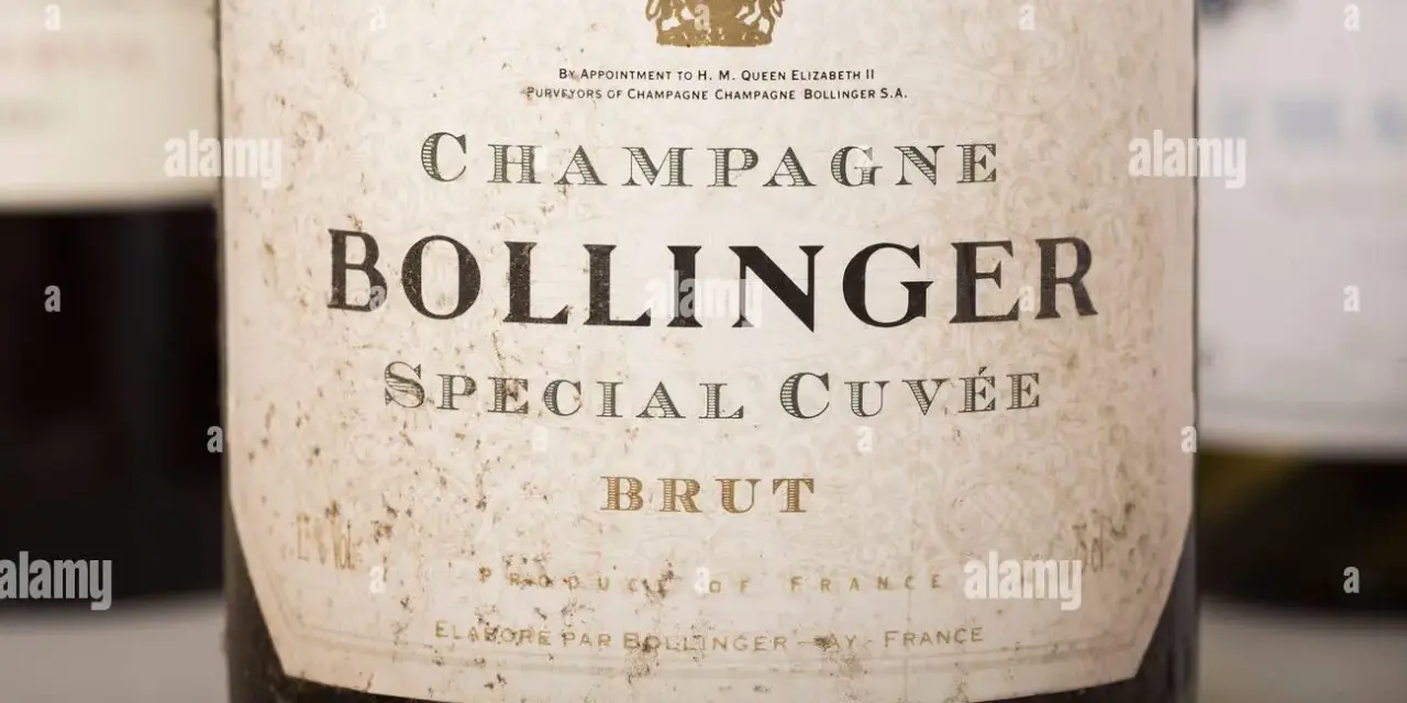 Bouteille de Champagne Bollinger Special Cuvée Brut, un grand cru qui aurait plu à Charles Armand de Belenet.