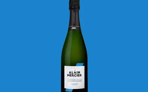 Bouteille de champagne Alain Mercier Sagacité Extra-Dry. Un avis sur ce champagne Mercier est à découvrir.